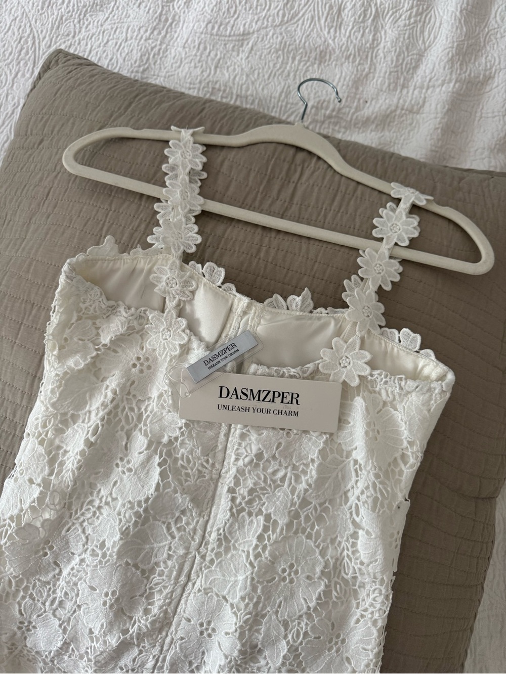 NWT - White Lace Dress